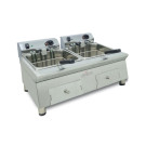 Friteuse électrique - 1212L - Double cuve - Triphasée - Arilex  au meilleur prix sur Restock CHR