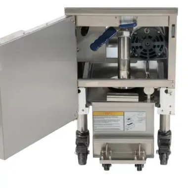 Friteuse électrique avec filtration 2 x 12 litres 17kW  au meilleur prix sur Restock CHR