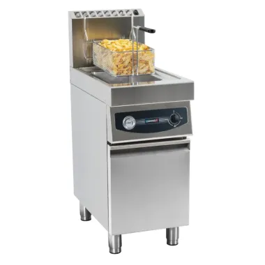 Friteuse gaz avec soubassement 17 litres - Casselin  au meilleur prix sur Restock CHR