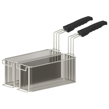 Lot de 2 paniers pour friteuse - 4,5L - 10L - Casselin  au meilleur prix sur Restock CHR