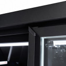 Armoire réfrigérée négative avec 4 portes en verre noir JDE2025F BL - Combisteel  au meilleur prix sur Restock CHR
