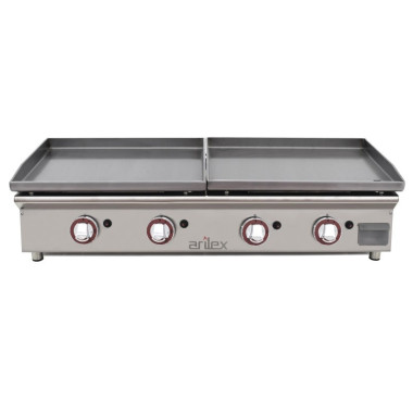 Plancha à gaz - Série DUO 60  60 cm - Arilex  au meilleur prix sur Restock CHR
