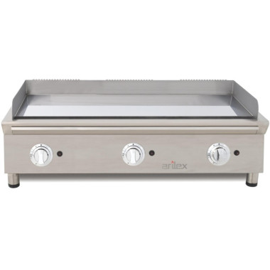 Plancha à gaz - 100 cm - Chrome dur - Arilex  au meilleur prix sur Restock CHR