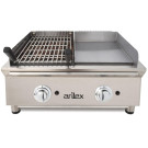 Plaque de cuisson à gaz - 35 cm  Barbecue à gaz 35 cm - 70FRYGRBN - Arilex  au meilleur prix sur Restock CHR