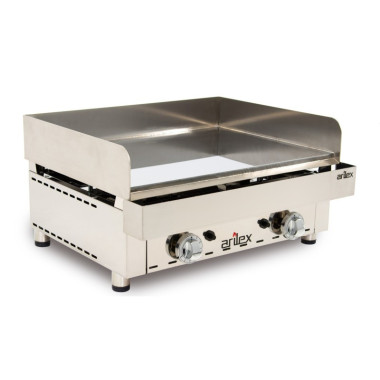 Plancha à gaz - 670x590x345h mm - Chrome dur - Arilex  au meilleur prix sur Restock CHR