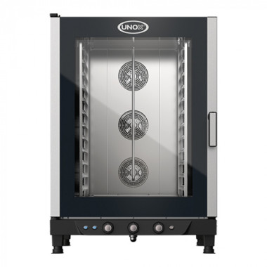 Four à convection professionnel 12 niveaux GN1/1 - Technologie Steam.Plus & Air.Plus - Unox  au meilleur prix sur Restock CHR