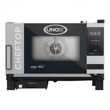 Four mixte ChefTop Mind GN1/1 - 3 niveaux, cuisson vapeur et technologies avancées - Unox  au meilleur prix sur Restock CHR