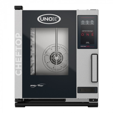 Four mixte professionnel GN2/3 ChefTop Mind 5 niveaux, technologie avancée et nettoyage facile - Unox  au meilleur prix sur Rest