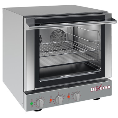 Four électrique à convection 4 niveaux 460x340 mm, cuisson homogène - Diverso  au meilleur prix sur Restock CHR