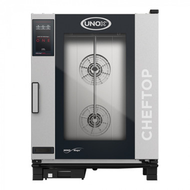 Four mixte ChefTop Mind GN1/1 10 niveaux triphasé, 18500W, technologie avancée - Unox  au meilleur prix sur Restock CHR