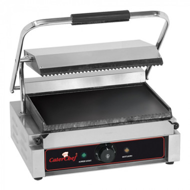 Grill de contact lisse-rainurée - Caterchef star  au meilleur prix sur Restock CHR