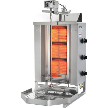 Gyros, kebab à gaz 10,5 KW - Stalgast  au meilleur prix sur Restock CHR