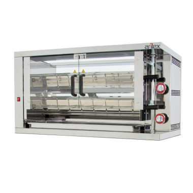 Rôtissoire à gaz - 2 broches - Compact - Arilex  au meilleur prix sur Restock CHR