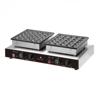 Appareil à poffertjes double x 50 - Caterchef star  au meilleur prix sur Restock CHR