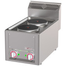 Cuisinière électrique 2 plaques - Diverso  au meilleur prix sur Restock CHR
