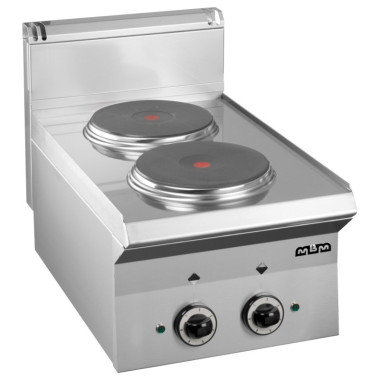 Réchaud électrique - 2 zones - Table - E265P SMART 650 - Arilex  au meilleur prix sur Restock CHR