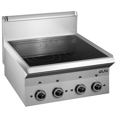 Réchaud vitrocéramique - 4 zones - Sur table - Arilex  au meilleur prix sur Restock CHR