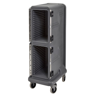 Chariot isotherme - 10 bacs GN1/1 H100 - Chaud/Neutre - Gris - Cambro  au meilleur prix sur Restock CHR