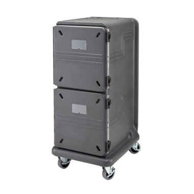 Chariot chaud/neutre - 20 bacs GN1/1 H100 cm- Gris - Cambro  au meilleur prix sur Restock CHR