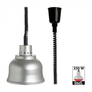 Abat-jour argent réglable avec ampoule - Caterchef star  au meilleur prix sur Restock CHR
