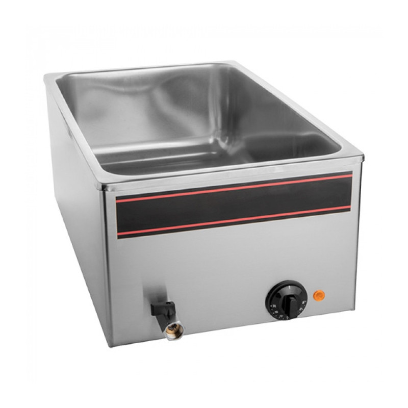 Bain marie avec soupape de vidange - Caterchef star  au meilleur prix sur Restock CHR