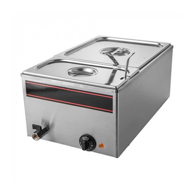 Bain marie avec soupape de vidange - Caterchef star  au meilleur prix sur Restock CHR