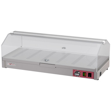 Vitrine chauffante à poser, 1 étage L800mm - Diverso  au meilleur prix sur Restock CHR