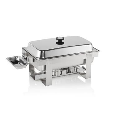 Acier inox chrome-nickel Chafing dish GN 1/1 62 x 35 x 22,5 cm empilable inox professionnel - Was Germany  au meilleur prix sur 