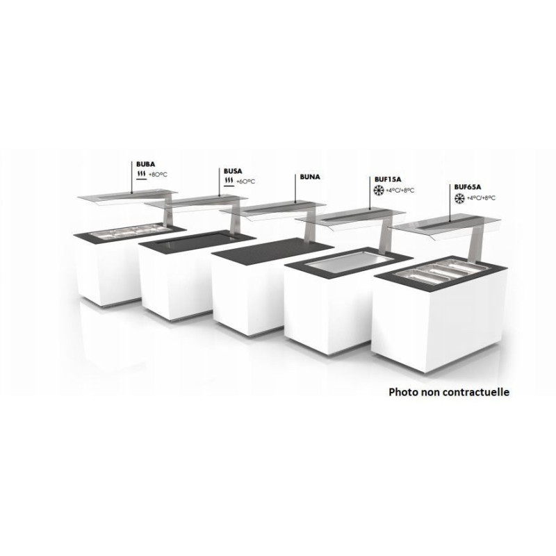 Buffet Chaud BUB65A-I - Bain-Marie - Anti-Postillons Inversé - Sayl  au meilleur prix sur Restock CHR
