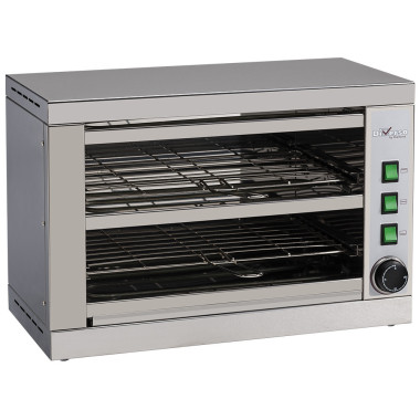 Toaster- salamandre 2 étages avec minuterie - Diverso  au meilleur prix sur Restock CHR