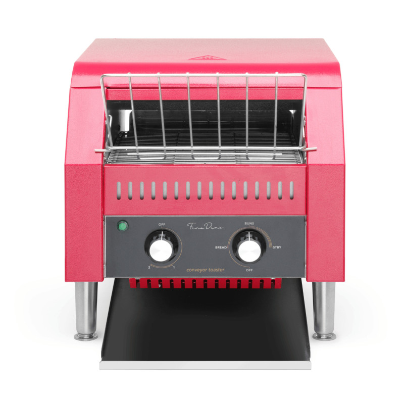 Toasteur à bande Rouge - 418x368mm - Finedine  au meilleur prix sur Restock CHR