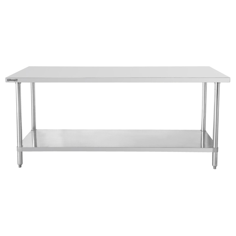 Table de travail inox avec étagère - 1000x600 mm - Casselin  au meilleur prix sur Restock CHR