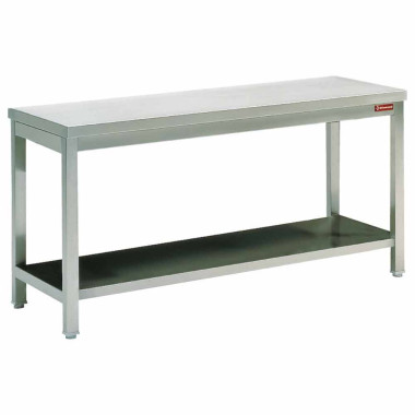 Table de travail et sous tablette 1600mm - Diamond  au meilleur prix sur Restock CHR