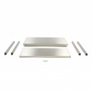 Table en acier inoxydable - 100 x 70 cm - Hauteur réglable - Maxima  au meilleur prix sur Restock CHR