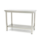 Table en acier inoxydable - 120 x 60 cm - Hauteur ajustable - Maxima  au meilleur prix sur Restock CHR