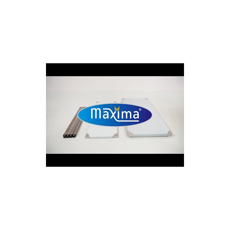 Table en acier inoxydable - 120 x 60 cm - Hauteur ajustable - Maxima  au meilleur prix sur Restock CHR