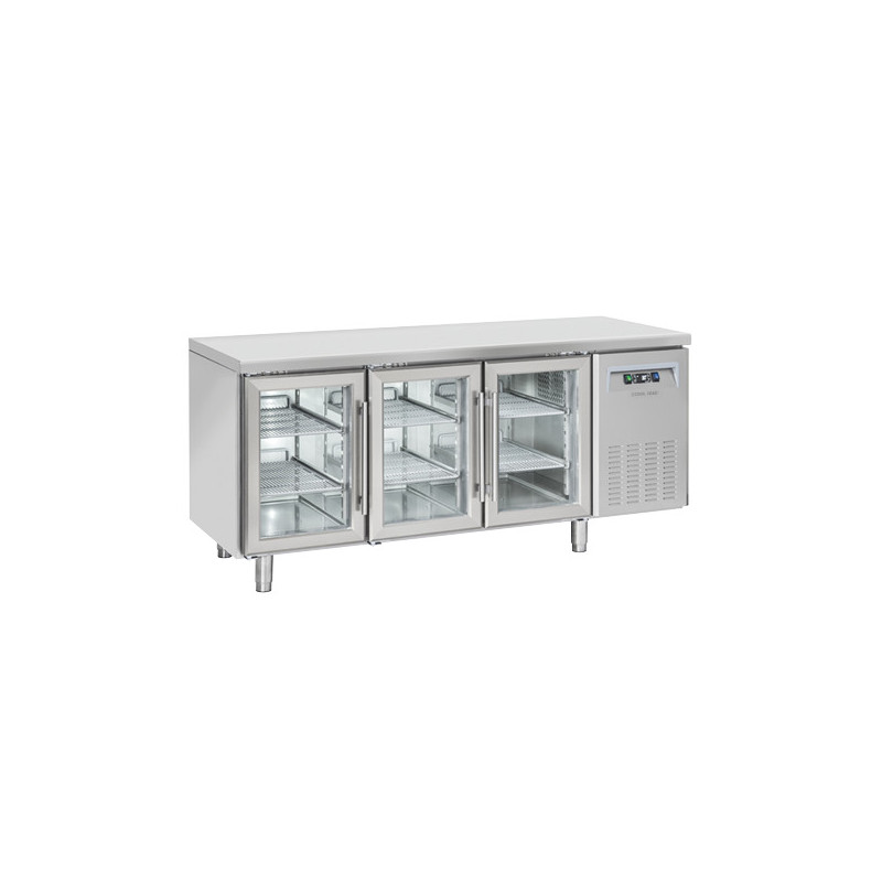 Comptoir réfrigéré vitré - GN1/1 QRG 3100 - Cool Head  au meilleur prix sur Restock CHR