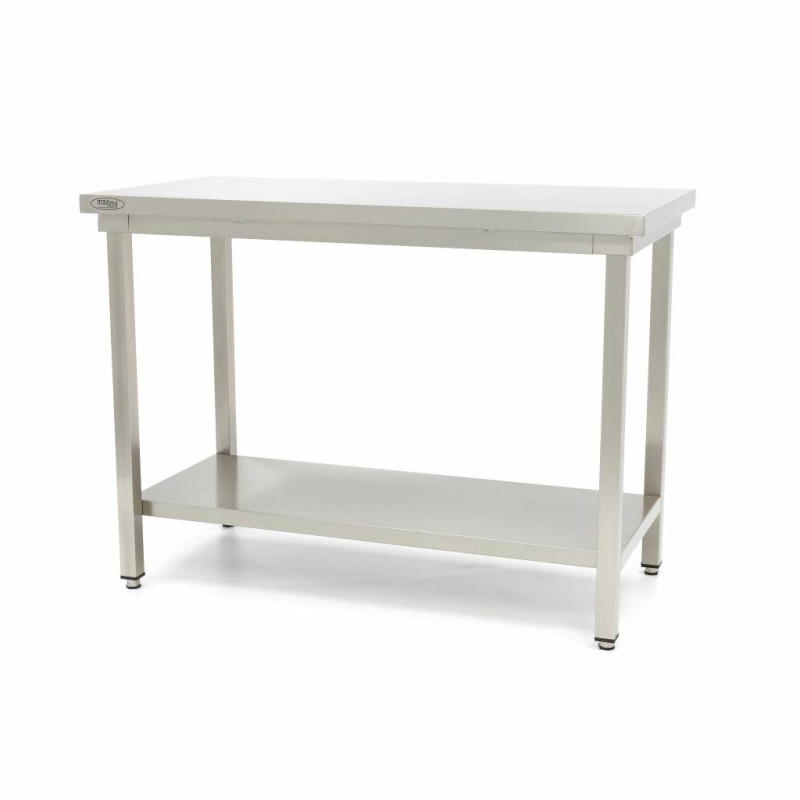 Table en acier inoxydable - 80 x 70cm - Hauteur réglable - Maxima  au meilleur prix sur Restock CHR