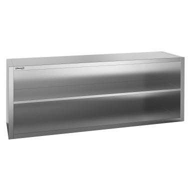 Armoire murale inox professionnelle - Ouverte - 1200mm - Casselin  au meilleur prix sur Restock CHR