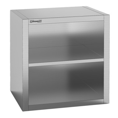 Armoire murale inox professionnelle - Ouverte - 800mm - Casselin  au meilleur prix sur Restock CHR