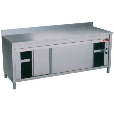 Table armoire chauffante- portes coulissantes - Diamond  au meilleur prix sur Restock CHR