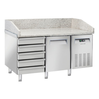 Table réfrigéré de pizza - QZ 16 - Cool Head  au meilleur prix sur Restock CHR