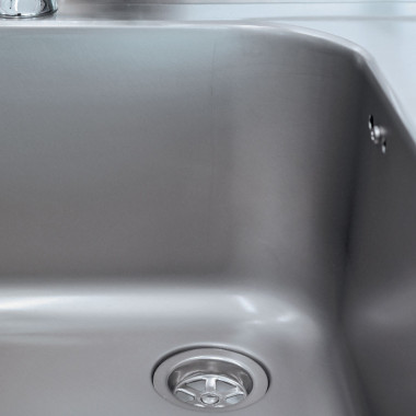 Evier avec robinet mélangeur et siphon - Diamond  au meilleur prix sur Restock CHR