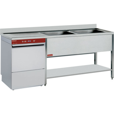 Ensemble plonge sur pietement/lave-vaisselle - Diamond  au meilleur prix sur Restock CHR