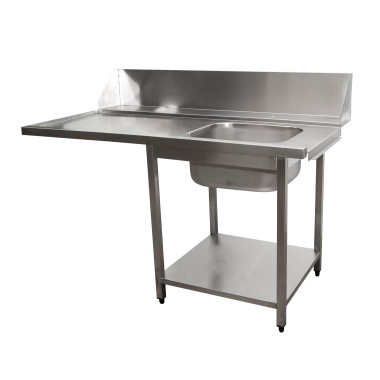 Table Lave-Vaisselle - 1600x821x786mm - 1 Bac Droite - Guide Panier - Saro  au meilleur prix sur Restock CHR