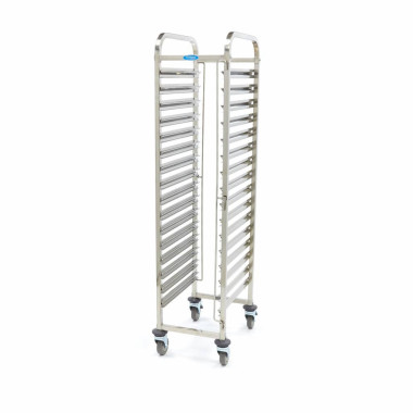 Chariot à plateaux - 16 plateaux GN 1/1 - Acier inoxydable - Maxima  au meilleur prix sur Restock CHR