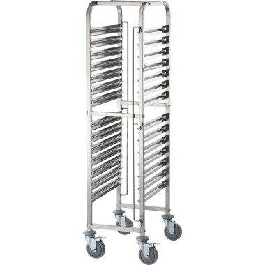 Chariot de transport en acier inoxydable, 14x GN 1/1 - Stalgast  au meilleur prix sur Restock CHR