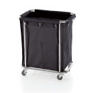 Acier inoxydable, Nylon, Chromé Chariot à linge 65 x 45 x 84 cm chromé/ nylon professionnel - Was Germany  au meilleur prix sur 