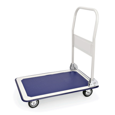 Acier inox chrome-nickel, Polypropylène Chariot à plate-forme 74 x 48 x 84 cm inox polypropylène professionnel - Was Germany  au
