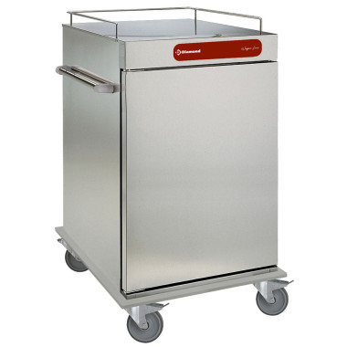 Chariot neutre isolé pour repas - 10 GN 2/1 - Diamond  au meilleur prix sur Restock CHR